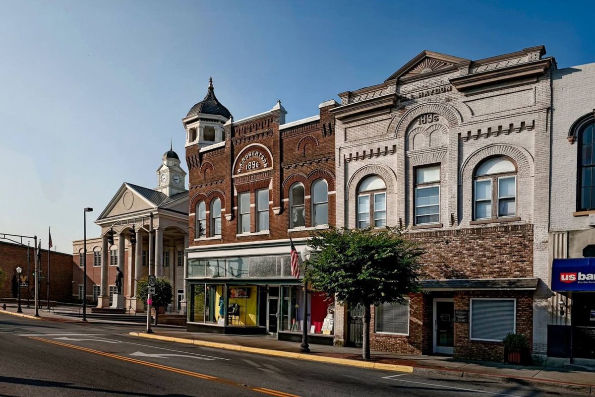 Downtown Springfield in Washington County Kentucky